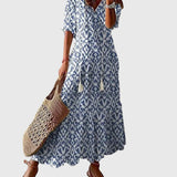 Amalia | Vintage Boho Maxi Sommerkleid