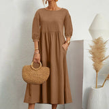 MARISSA | ELEGANTES UND FIGURENTONENDES KLEID