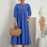MARISSA | ELEGANTES UND FIGURENTONENDES KLEID