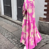 Eini - Langes Kleid mit Ärmeln