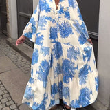 Eini - Langes Kleid mit Ärmeln