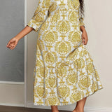 Molly - Bohemi Mosaik Kleid