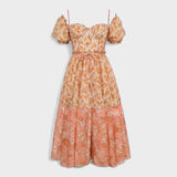 Valentina - Korallenblumen Kleid