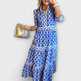 Sofia - Midi Kleid mit Ketten