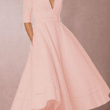 Laura - Damen Midi Kleid