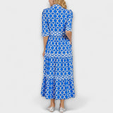 Sofia - Midi Kleid mit Ketten