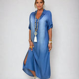 Ibiza - Maxi Kleid aus Denim