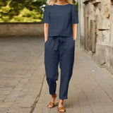Iida - Stilvolles Zweiteiliges Entspannungsoutfit