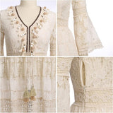 Amary - Boho Langarm Hoodie