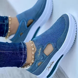 Atmungsaktive Slip-On-Schuhe, bequem und stabil