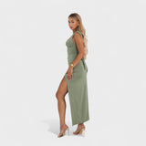 Sarela - Langes Kleid mit offenem Rücken