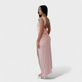 Sarela - Langes Kleid mit offenem Rücken