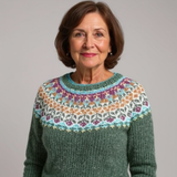 Ilona - Pullover mit auffälligem Muster
