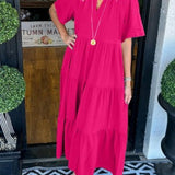 Carlota - Maxi Kleid mit Bewegungsfreiheit