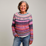 Ronja - Strickpullover mit auffälligem Muster