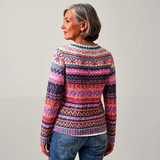 Ronja - Strickpullover mit auffälligem Muster