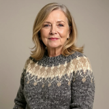 Lilja - Strickpullover mit auffälligem Muster