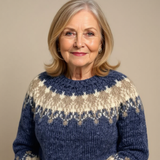 Lilja - Strickpullover mit auffälligem Muster