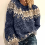 Lilja - Strickpullover mit auffälligem Muster