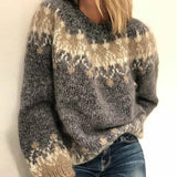 Lilja - Strickpullover mit auffälligem Muster