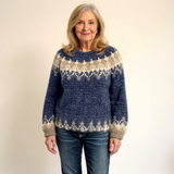 Lilja - Strickpullover mit auffälligem Muster