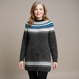 Veera - Strickpullover mit auffälligem Muster
