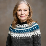 Veera - Strickpullover mit auffälligem Muster