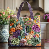 Cartera Artesanal - Jardín de Suculentas
