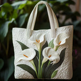 Cartera Artesanal - Alcatraces Blancos