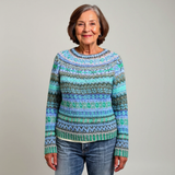 Milla - Strickpullover mit auffälligem Muster