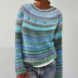 Milla - Strickpullover mit auffälligem Muster