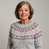 Kielo - Strickpullover mit auffälligem Muster