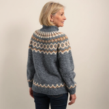 Elsi - Strickpullover mit auffälligem Muster