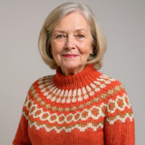 Elsi - Strickpullover mit auffälligem Muster
