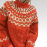 Elsi - Strickpullover mit auffälligem Muster