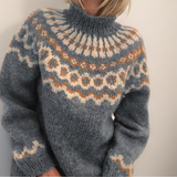 Elsi - Strickpullover mit auffälligem Muster