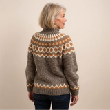 Elsi - Strickpullover mit auffälligem Muster