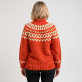 Elsi - Strickpullover mit auffälligem Muster