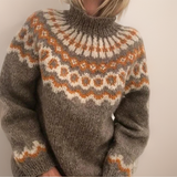 Elsi - Strickpullover mit auffälligem Muster