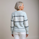 Airi - Strickpullover mit auffälligem Muster