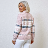 Airi - Strickpullover mit auffälligem Muster