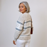 Airi - Strickpullover mit auffälligem Muster