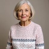 Airi - Strickpullover mit auffälligem Muster