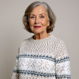 Airi - Strickpullover mit auffälligem Muster