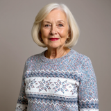Airi - Strickpullover mit auffälligem Muster