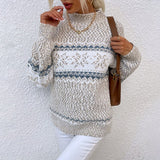 Airi - Strickpullover mit auffälligem Muster