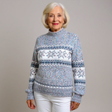 Airi - Strickpullover mit auffälligem Muster