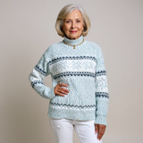 Airi - Strickpullover mit auffälligem Muster
