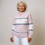Airi - Strickpullover mit auffälligem Muster