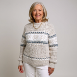 Airi - Strickpullover mit auffälligem Muster